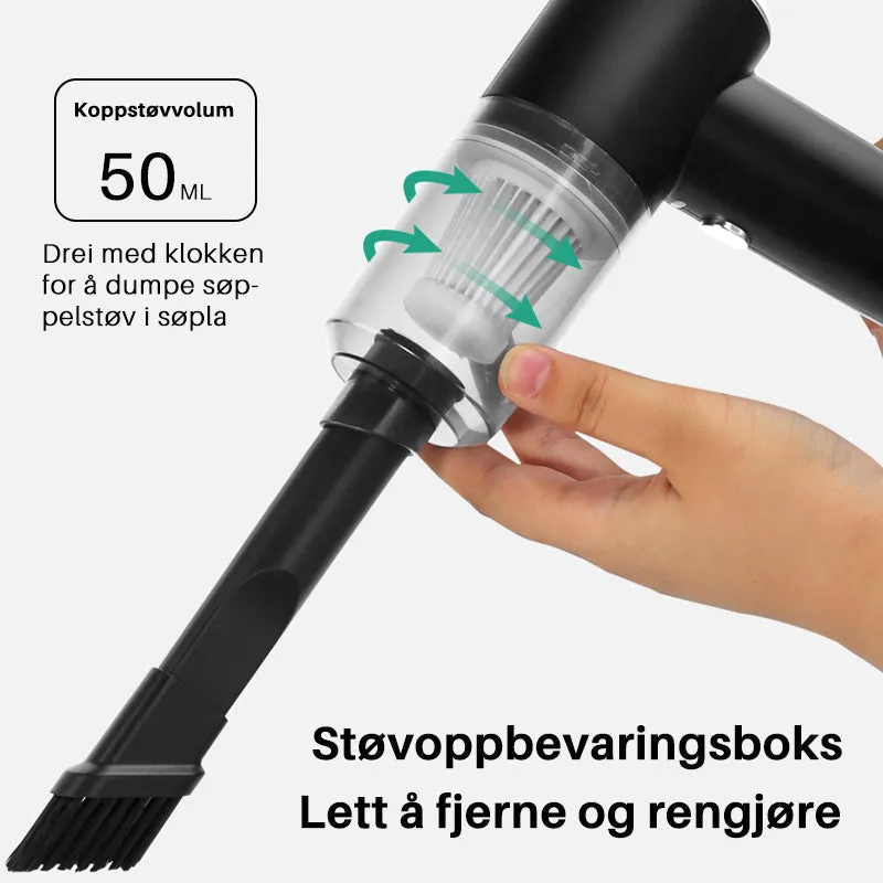 Compact handheld window cleaner - efficient cleaning