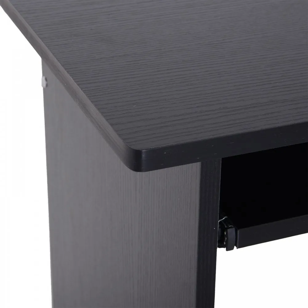 Computer Desk, 73.5H cm-Black