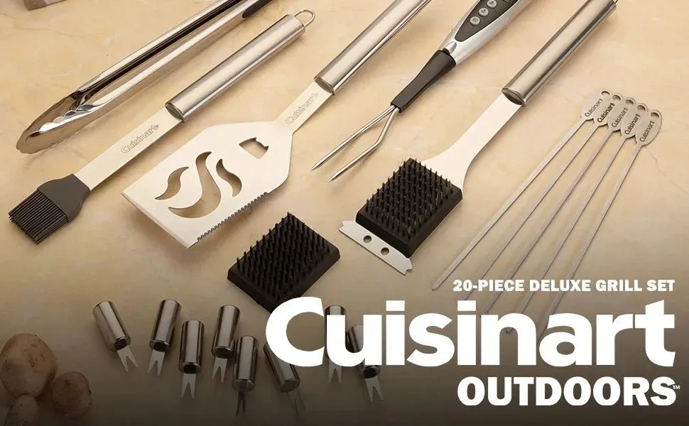 Cuisinart 20-Piece Deluxe Grill Set