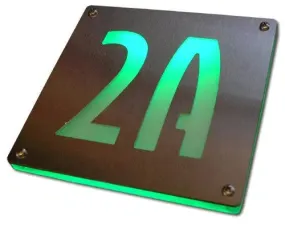 Custom Backlit Number / Signage