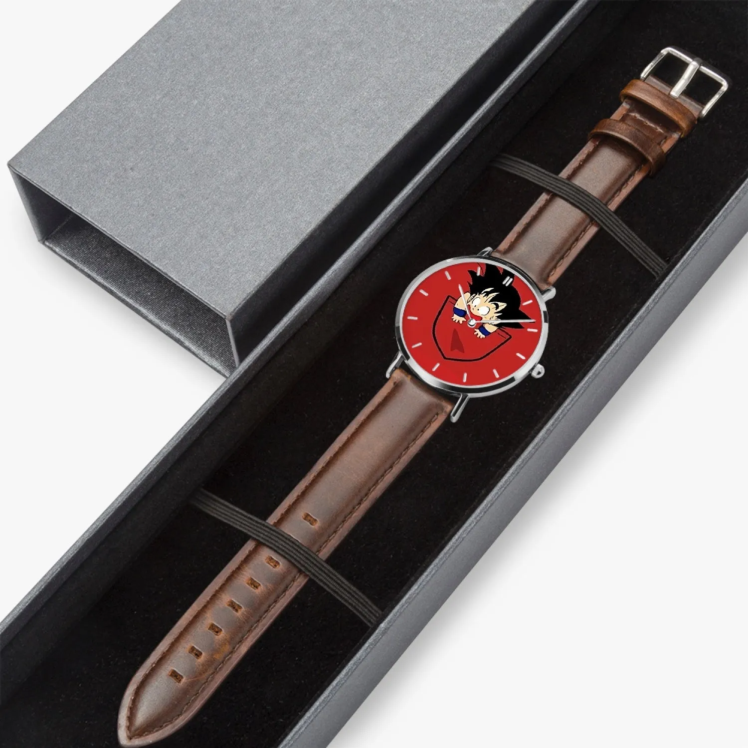 DBZ-Store Cute Goku Kid Pocket Simple Design Watch