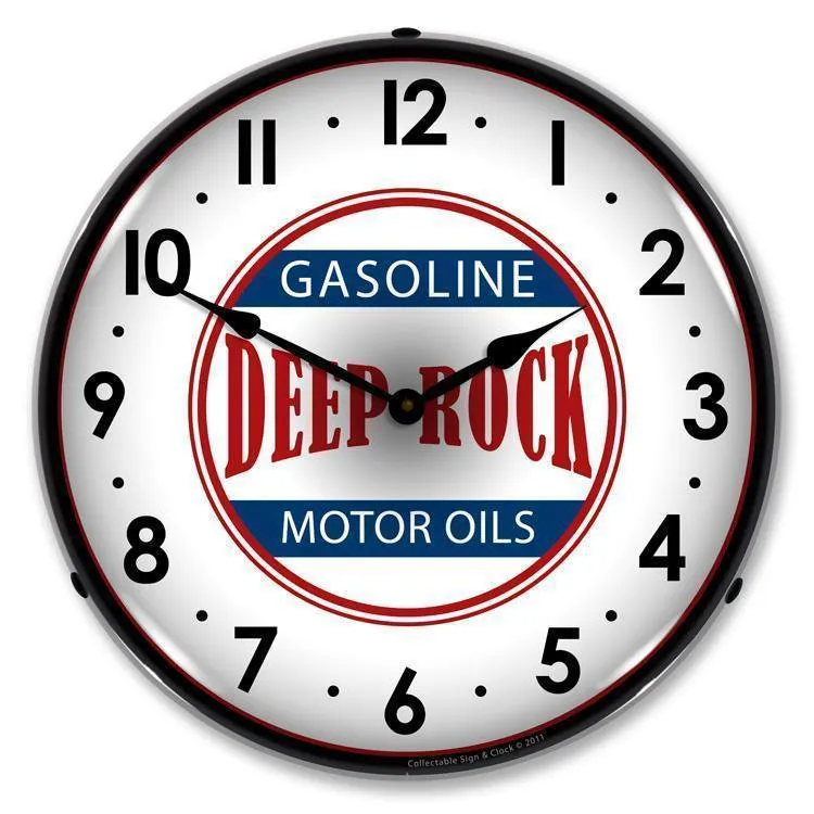 Deep Rock Gas Backlit LED Clock