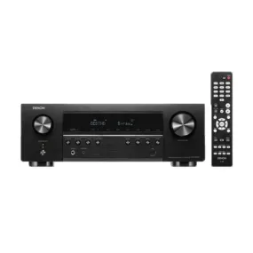 Denon AVR-S670H 5.2 Ch 135W 8K with HEOS Built-in AV Receiver - Black