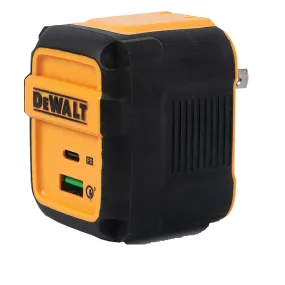 DEWALT 49.5W 2-Port Worksite USB PD Charger