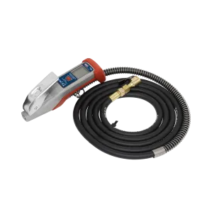 Digital Tyre Inflator 2.7m Hose with Clip-On Connector