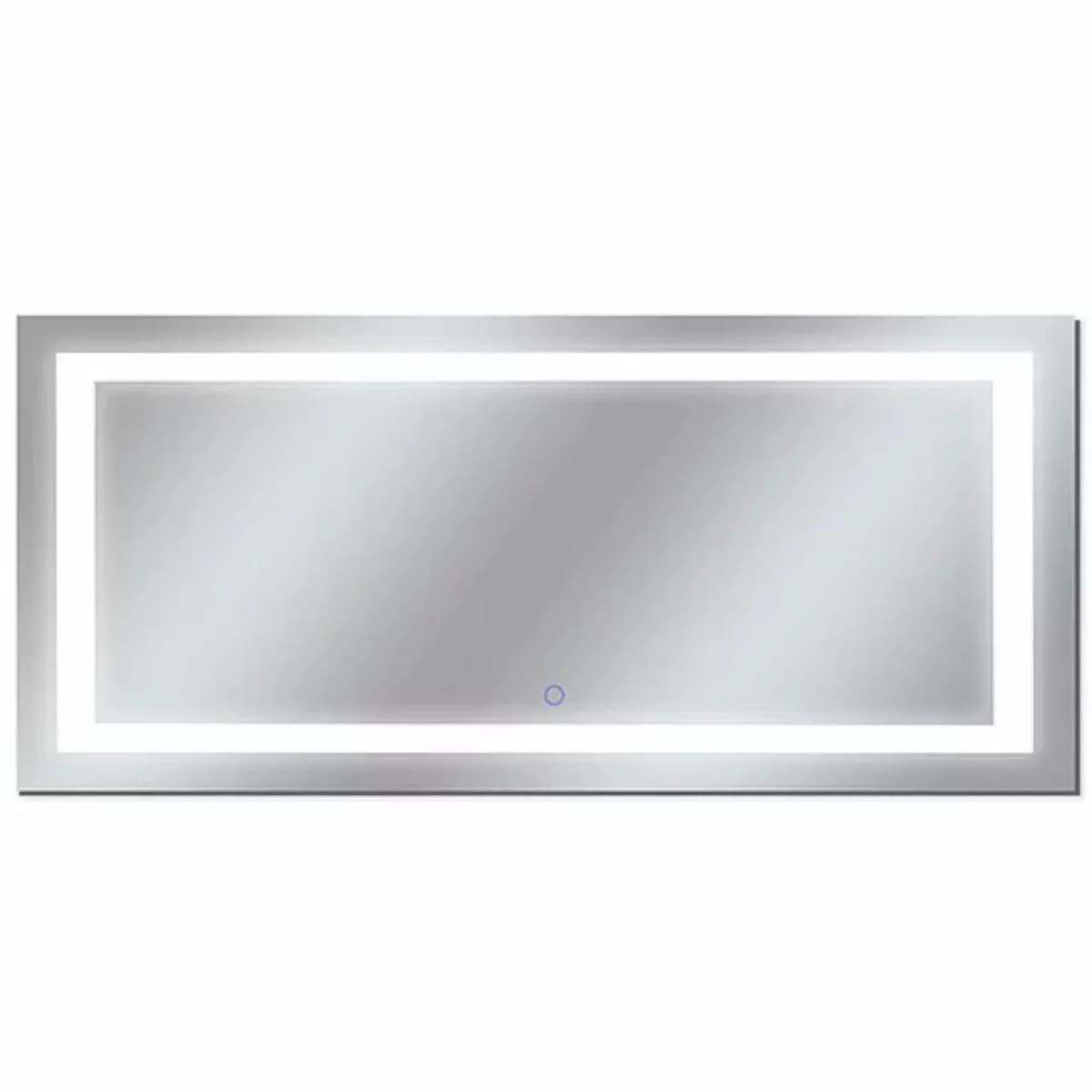 Edison 88 in. x 38 in. LED Wall Mirror with Touch On/Off Dimmer Function