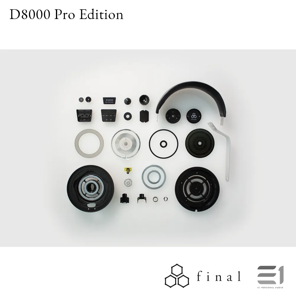 Final Audio D8000 Pro Edition Planar Magnetic Headphones