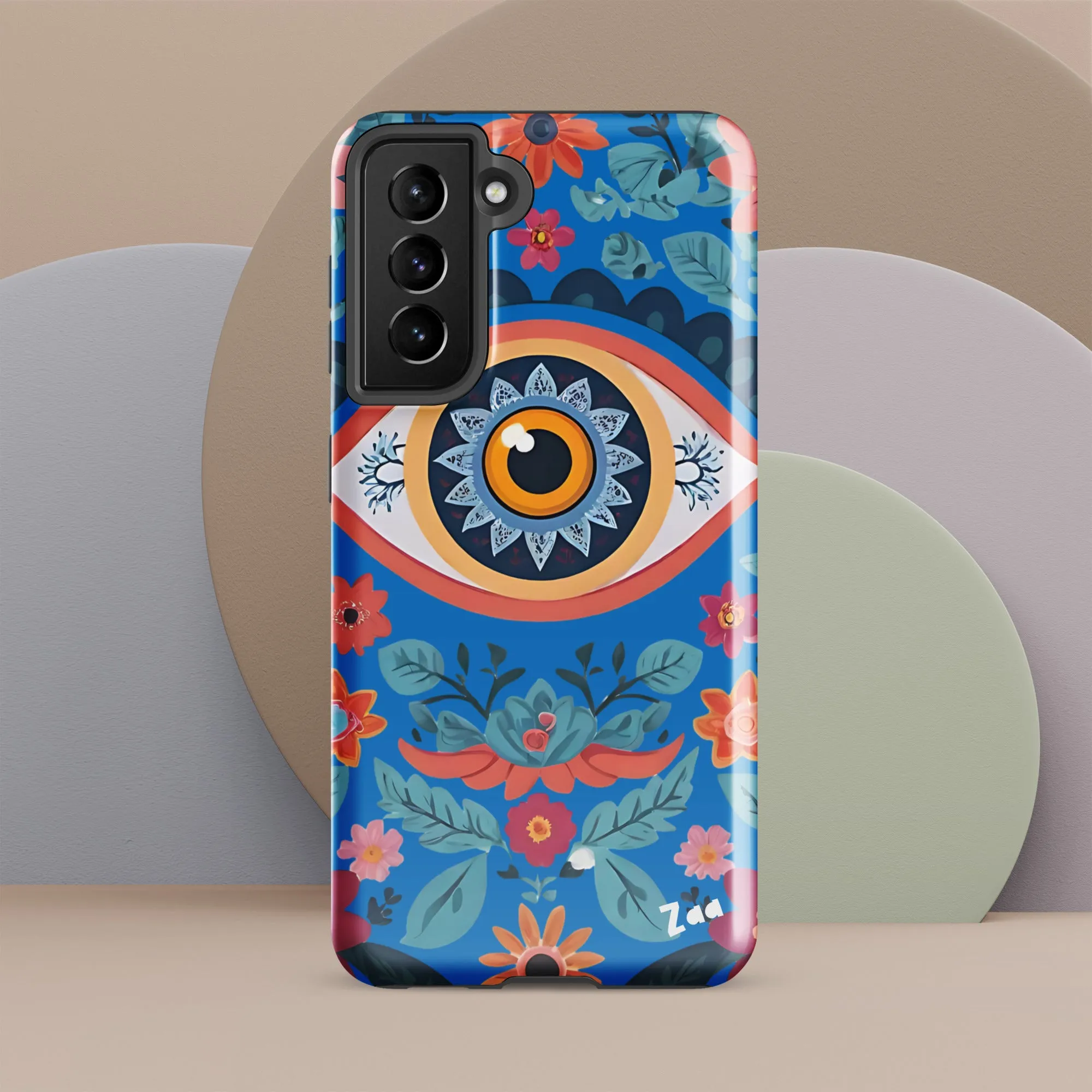 Floral Dream Blue Tough case for Samsung®