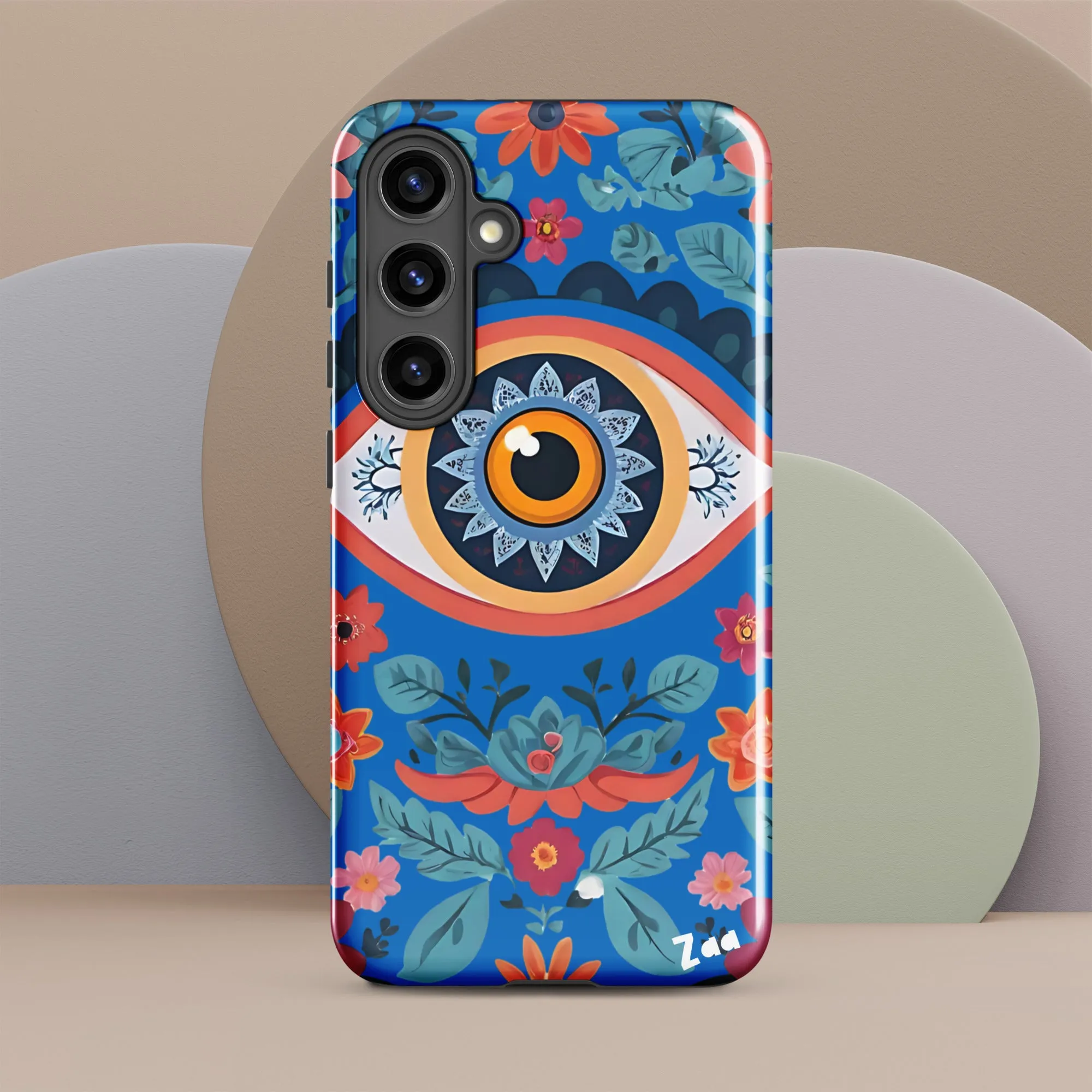 Floral Dream Blue Tough case for Samsung®