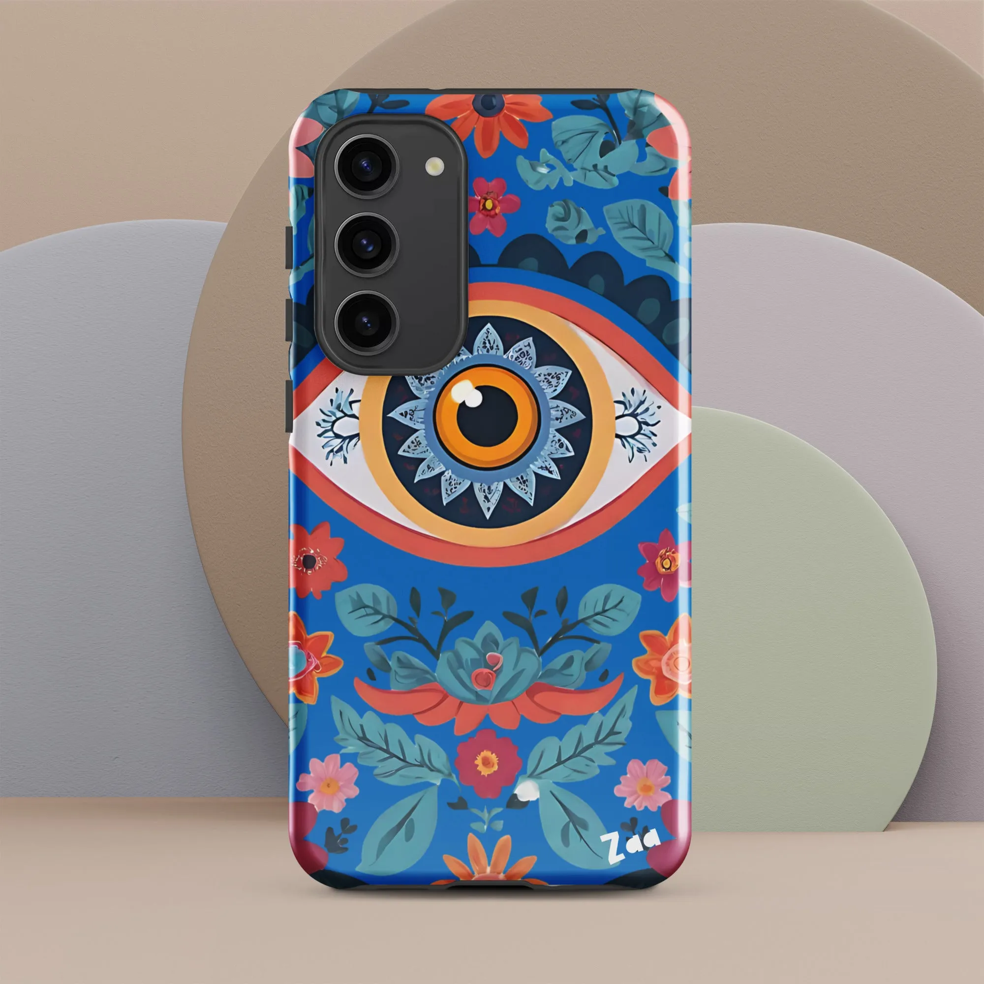 Floral Dream Blue Tough case for Samsung®