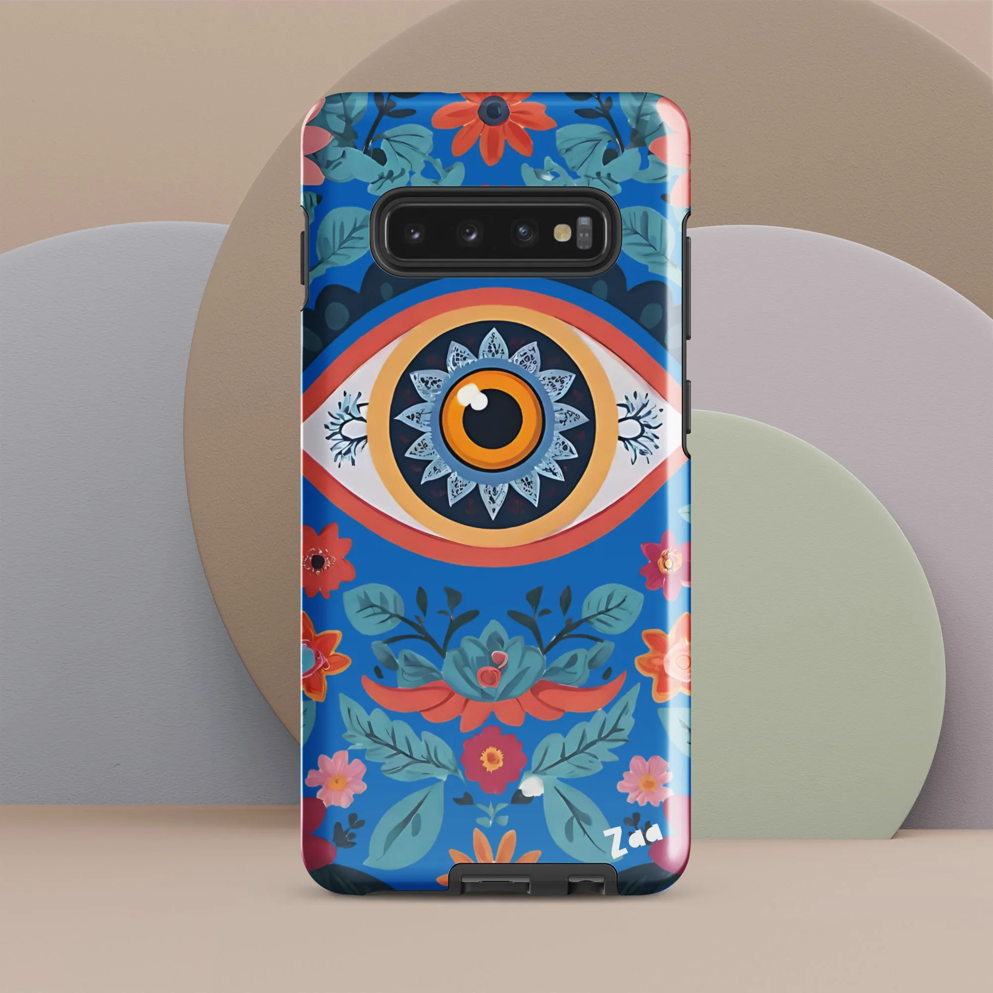 Floral Dream Blue Tough case for Samsung®