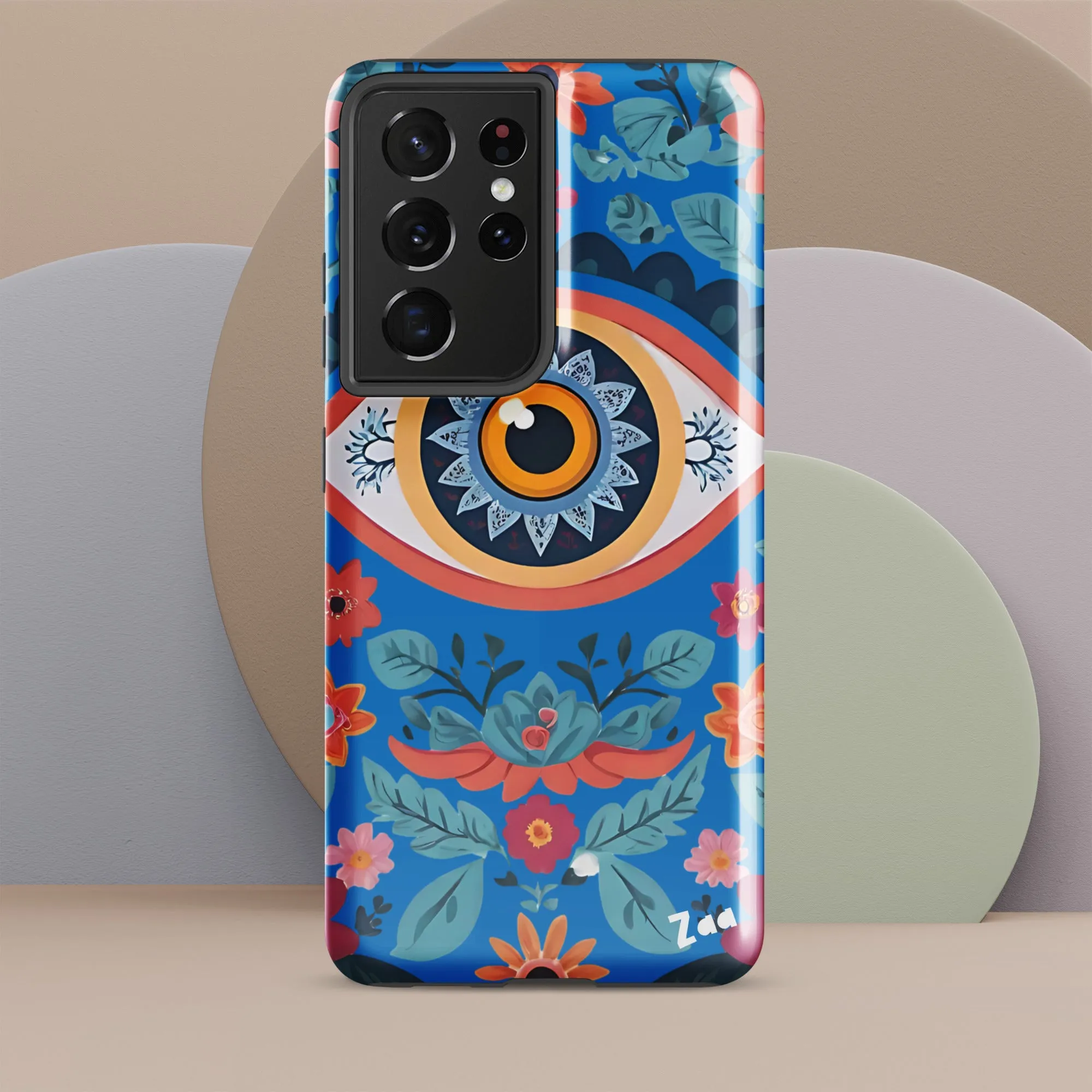 Floral Dream Blue Tough case for Samsung®