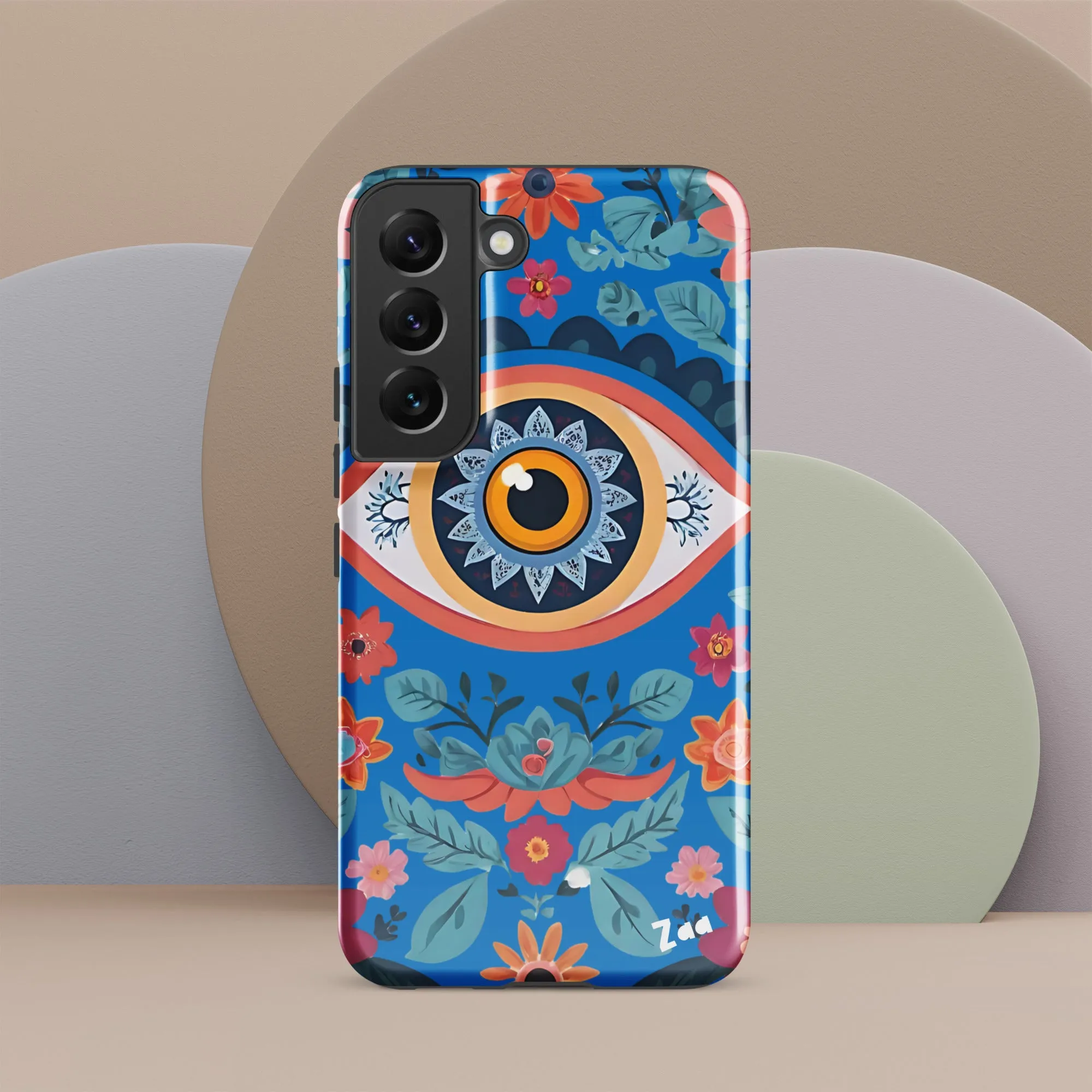 Floral Dream Blue Tough case for Samsung®