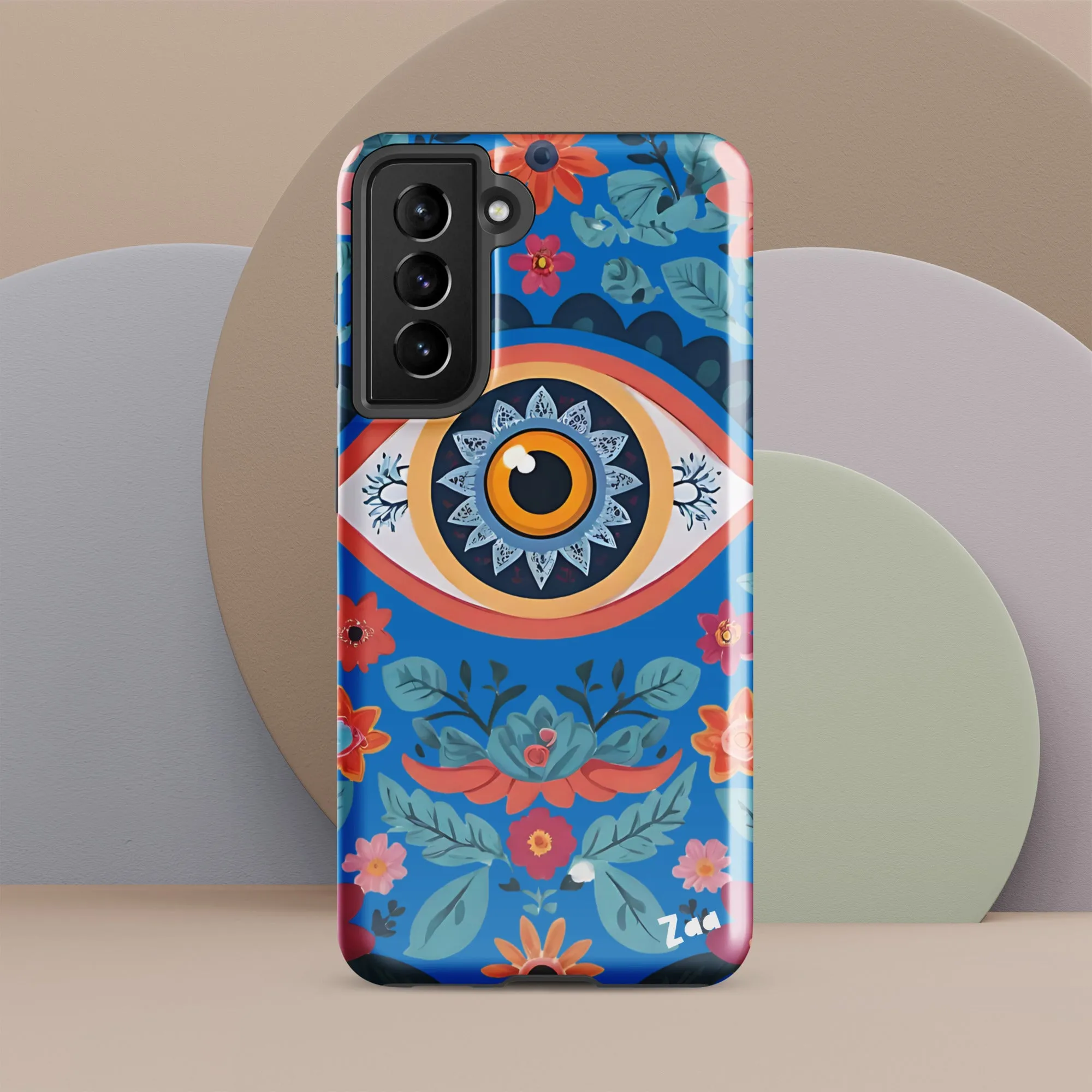 Floral Dream Blue Tough case for Samsung®