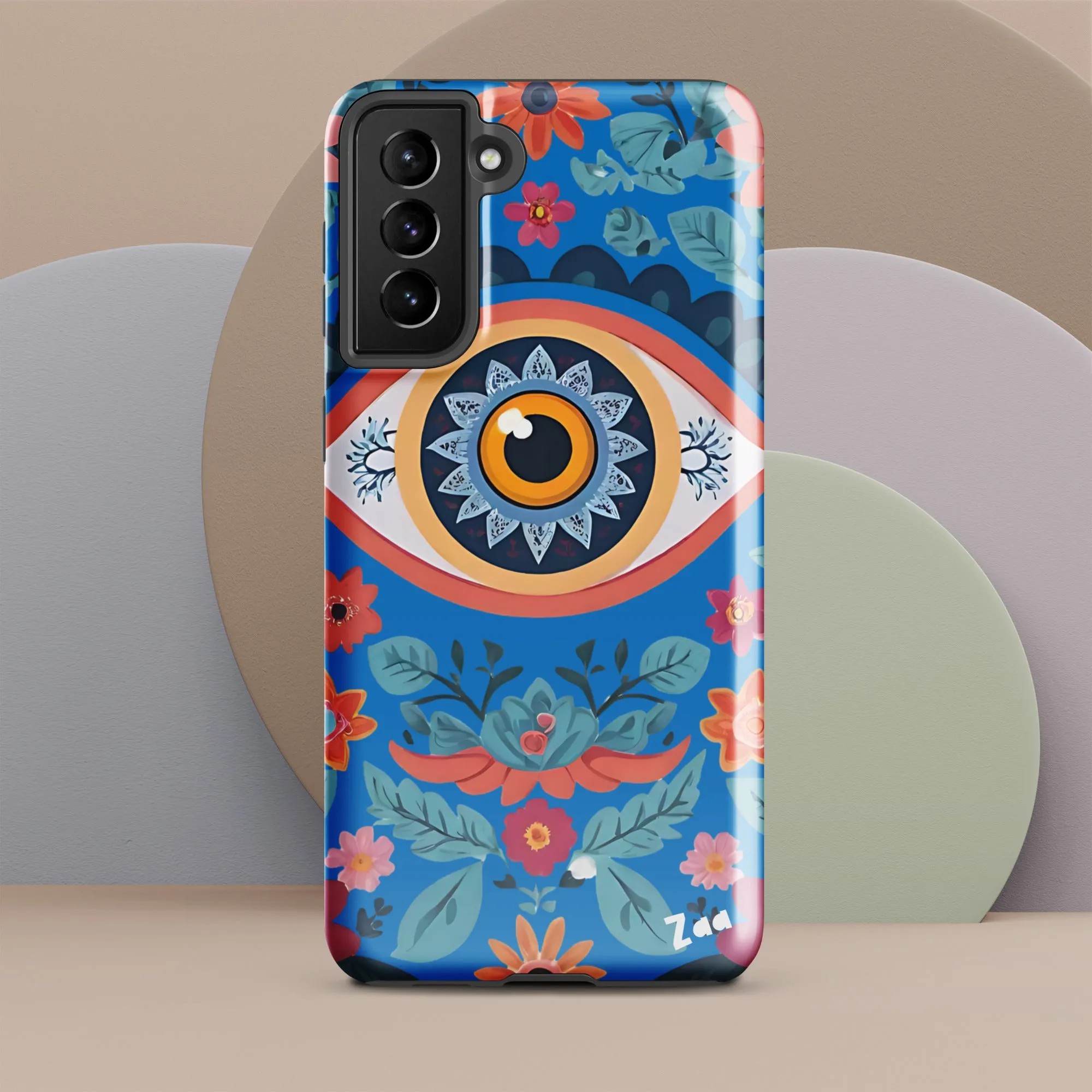 Floral Dream Blue Tough case for Samsung®