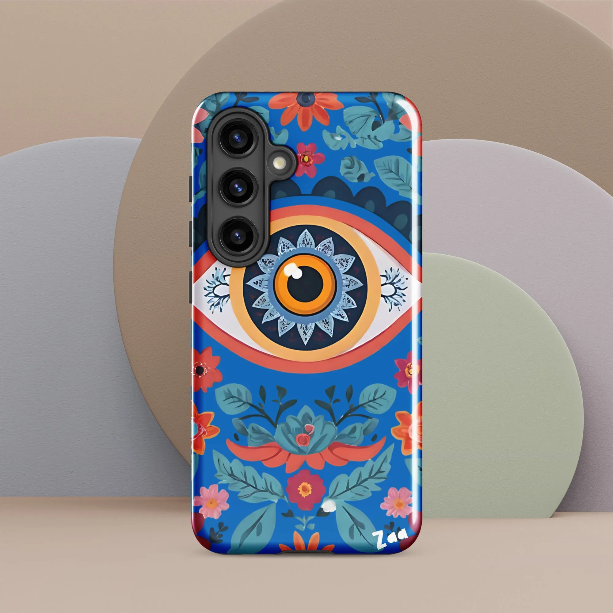 Floral Dream Blue Tough case for Samsung®