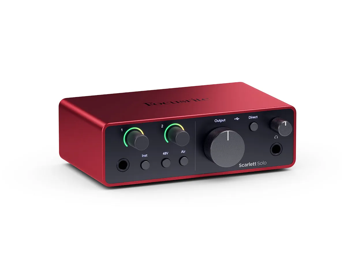 Focusrite Scarlett Solo (4th Gen)