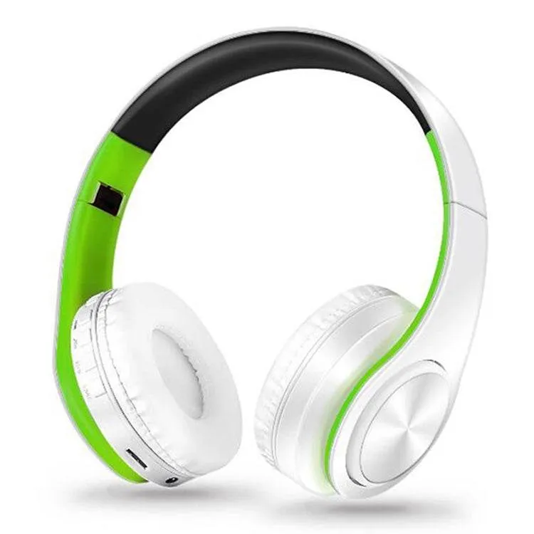 Foldable Wireless Bluetooth Headphones with Superior Stereo Sound and Microphone Support