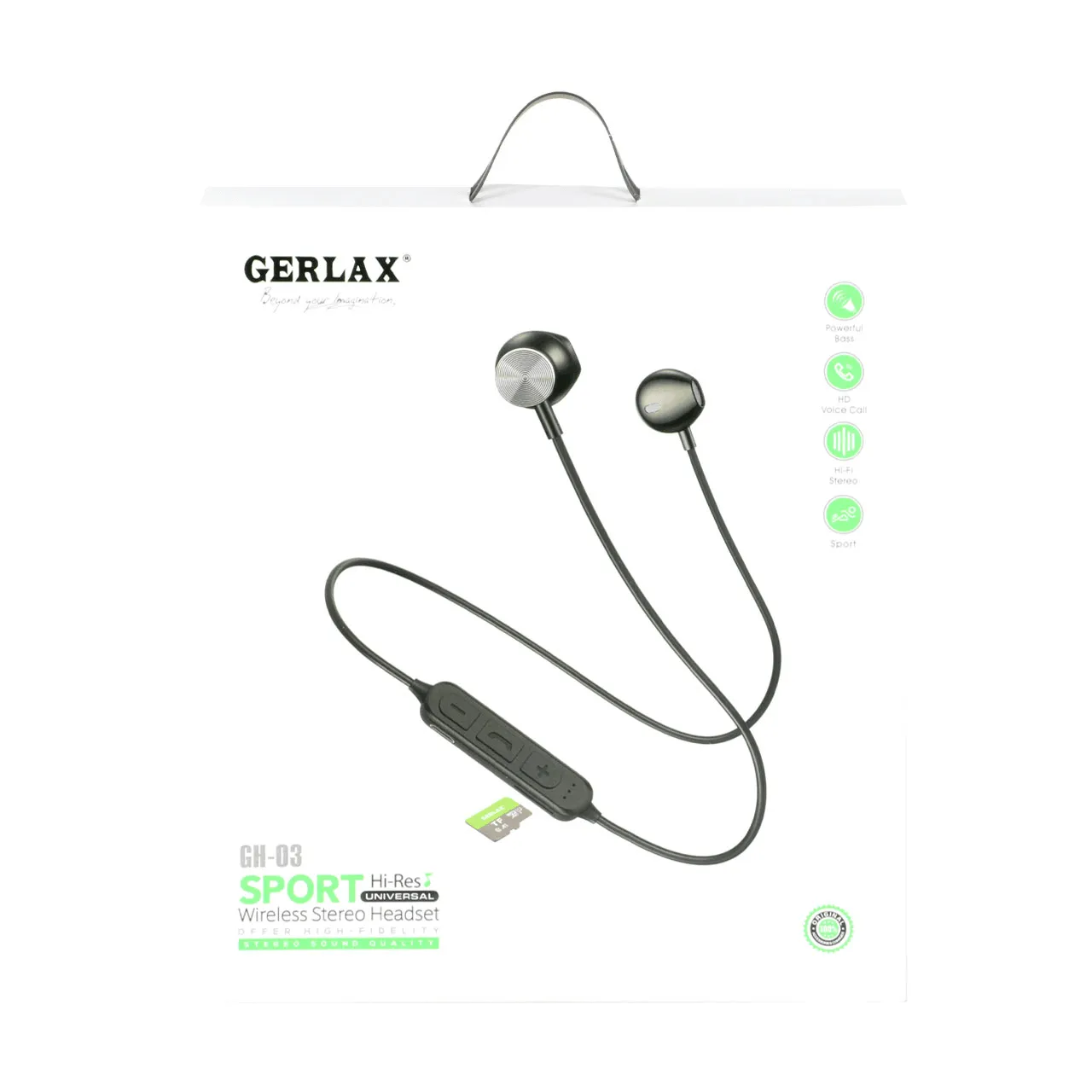 Gerlax Sports Wireless Headphones GH-03