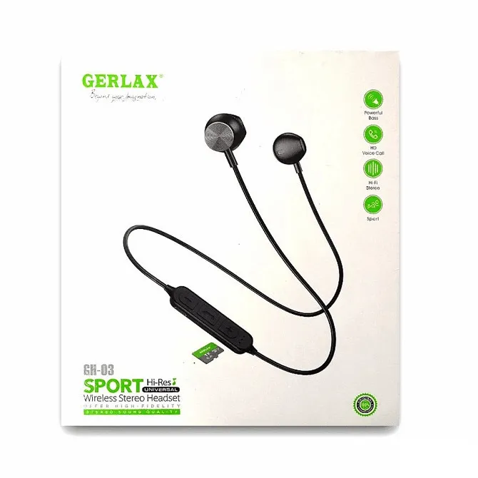 Gerlax Sports Wireless Headphones GH-03