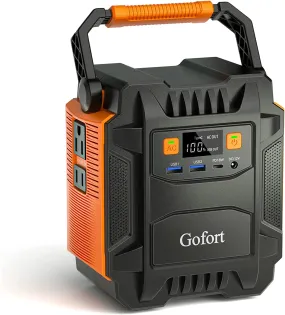 Gofort Portable Power Station for Home, Outdoors RV/Van Camping, Fishing, Blackout