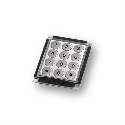 Grafos Steel 12 Round Key Number Pad