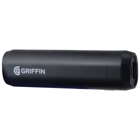 Griffin (2,600mAh) Reserve Power Bank Single USB Portable Charger - Black