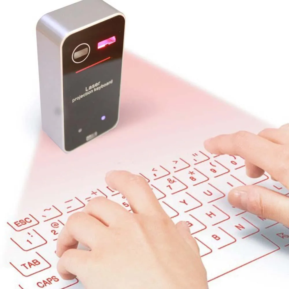 HIGHTECH™ Portable Laser Projection Keyboard