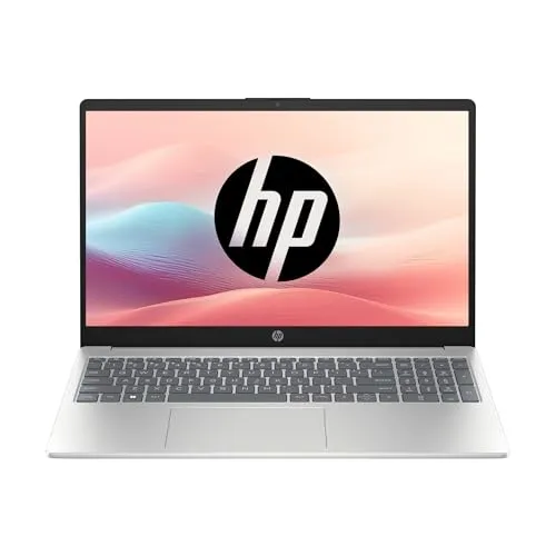 HP Laptop 15, Intel® Core™ i3-1315U, 8GB DDR4 Ram,512GB SSD,Intel UHD Graphics, Windows 11   MS Office'2021, Dual Speakers,15.6-inch(39.6 cm),FHD, Natural Silver,1.59 kg,15-fd0129TU