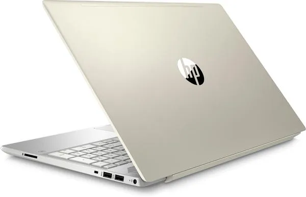 HP Pavilion 15-cw0000 15.6" HD (Touchscreen) Notebook, AMD Ryzen 3 2200U, 2.50 GHz, 12GB RAM, 1TB HDD, Windows 10 Home 64Bit, Pale Gold- 6DH11U8#ABA