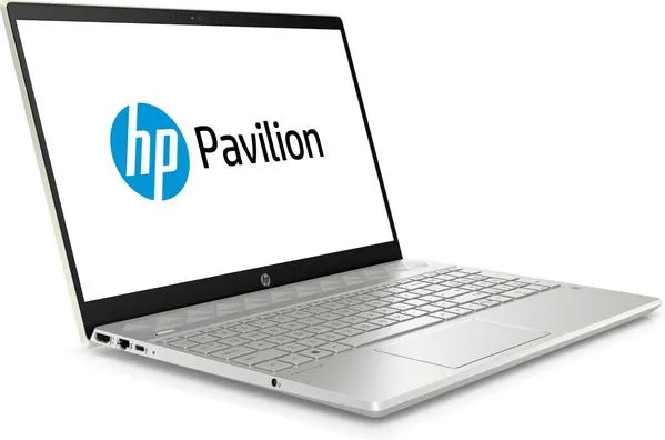 HP Pavilion 15-cw0000 15.6" HD (Touchscreen) Notebook, AMD Ryzen 3 2200U, 2.50 GHz, 12GB RAM, 1TB HDD, Windows 10 Home 64Bit, Pale Gold- 6DH11U8#ABA