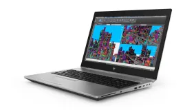 HP ZBook 15 G5 Studio Mobile Workstation - 15.6" FHD (1080p), Intel Core i7-8750H, Hexa-Core (6 Core), 32GB RAM, 1TB NVMe SSD, Nvidia Quadro P1000 4GB, HDMI, USB-C,  Windows 10 Pro - Turbo Silver - Grade A (Certified Refurbished) - 1 Year Warranty