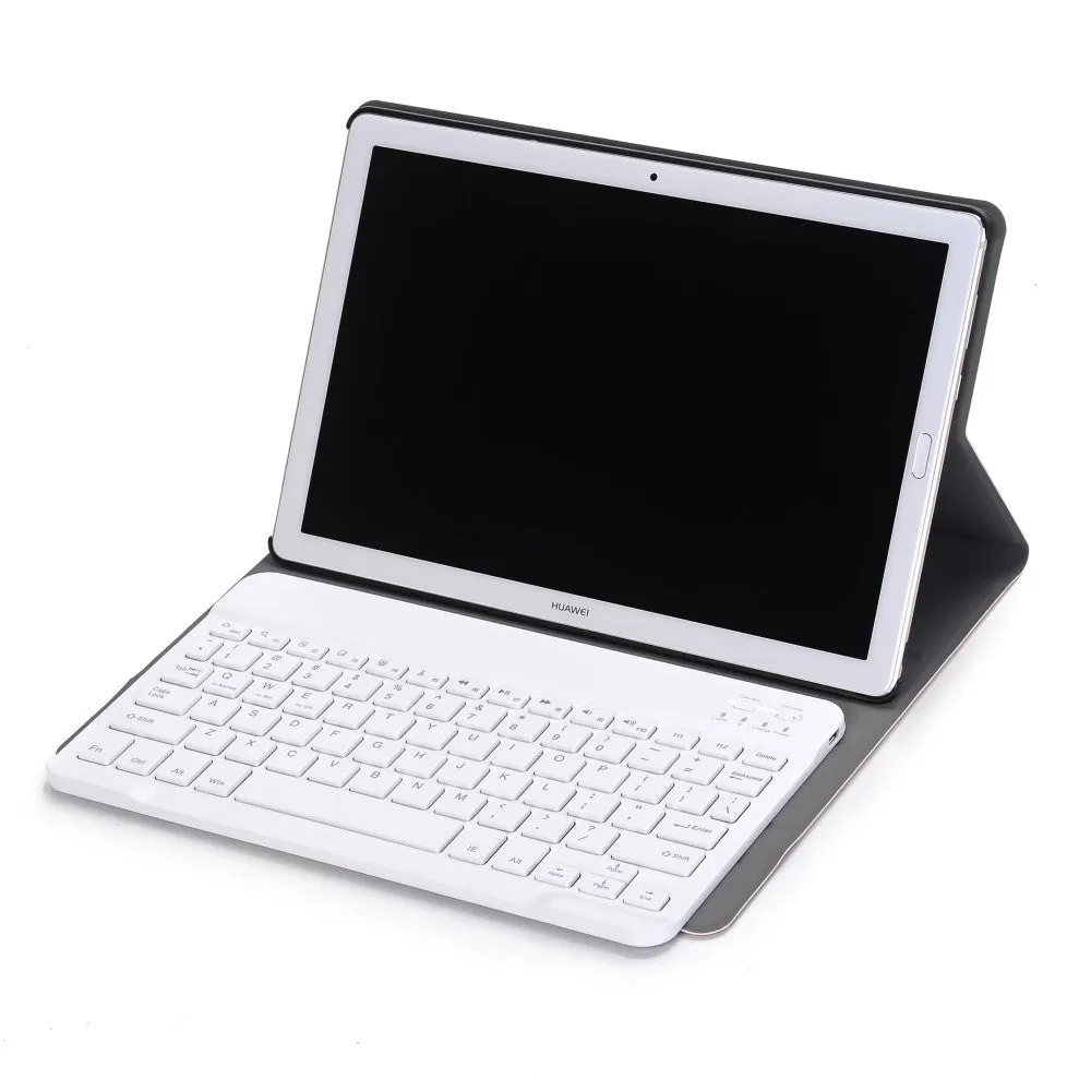 Huawei MediaPad M5 10.8 / 10.8 Pro Leather Case with Detachable Bluetooth Keyboard (QWERTY) - Black