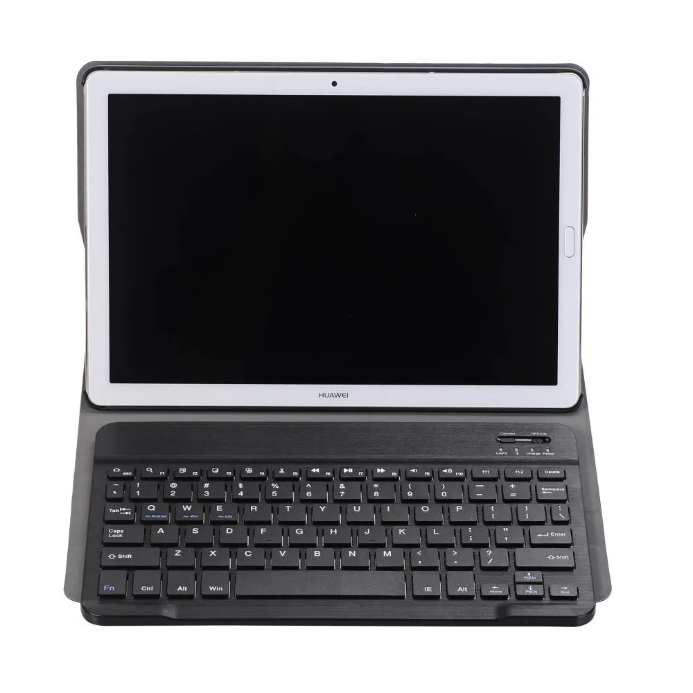 Huawei MediaPad M5 10.8 / 10.8 Pro Leather Case with Detachable Bluetooth Keyboard (QWERTY) - Black