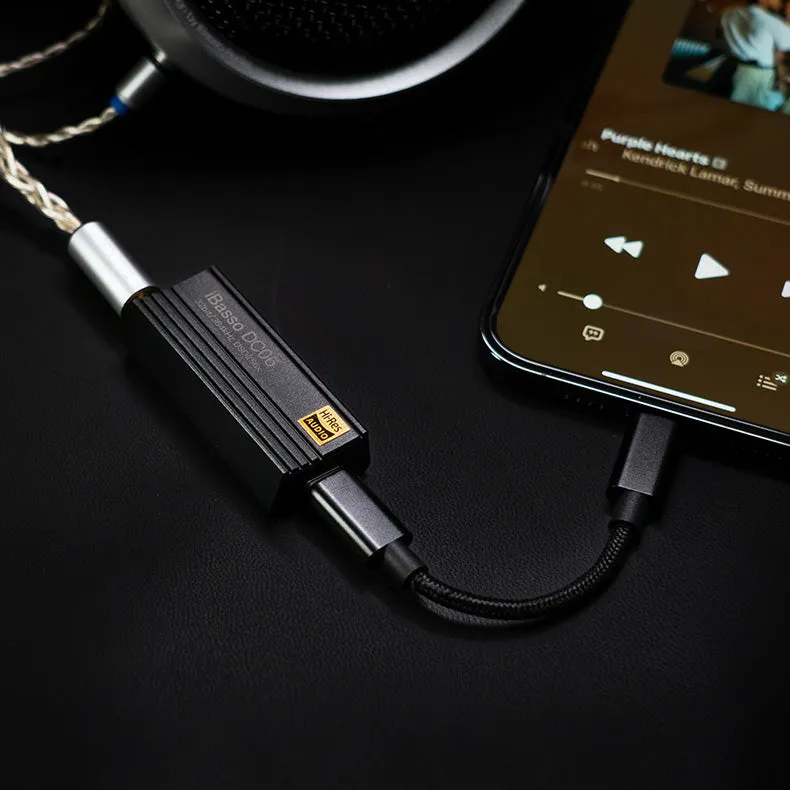 iBasso DC06 Portable DAC USB Cable Adapter