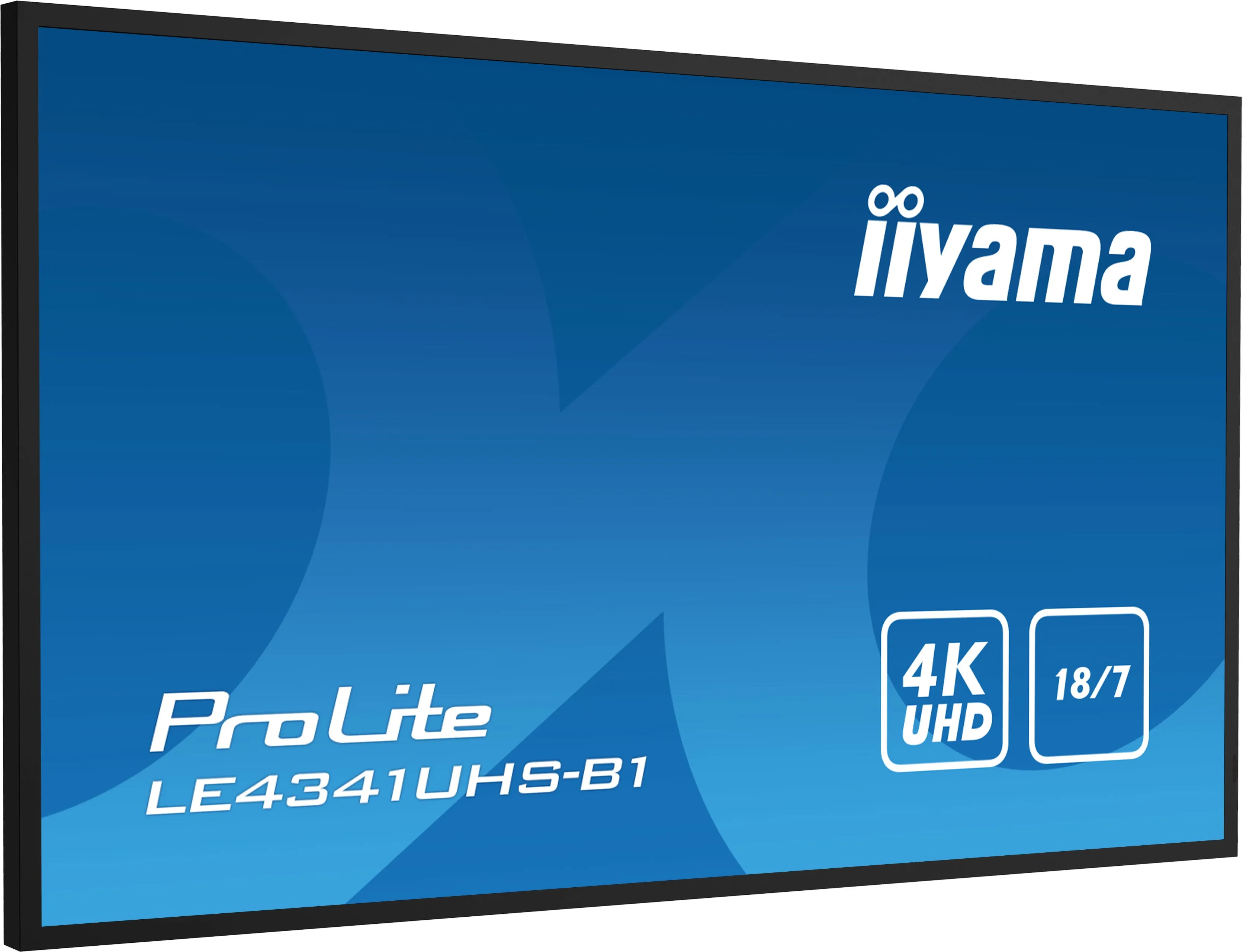 Iiyama Prolite Le4341uhs-B1 43" Class (42.5" Viewable) Led-Backlit Lcd Display - 4K - For Digital Signage