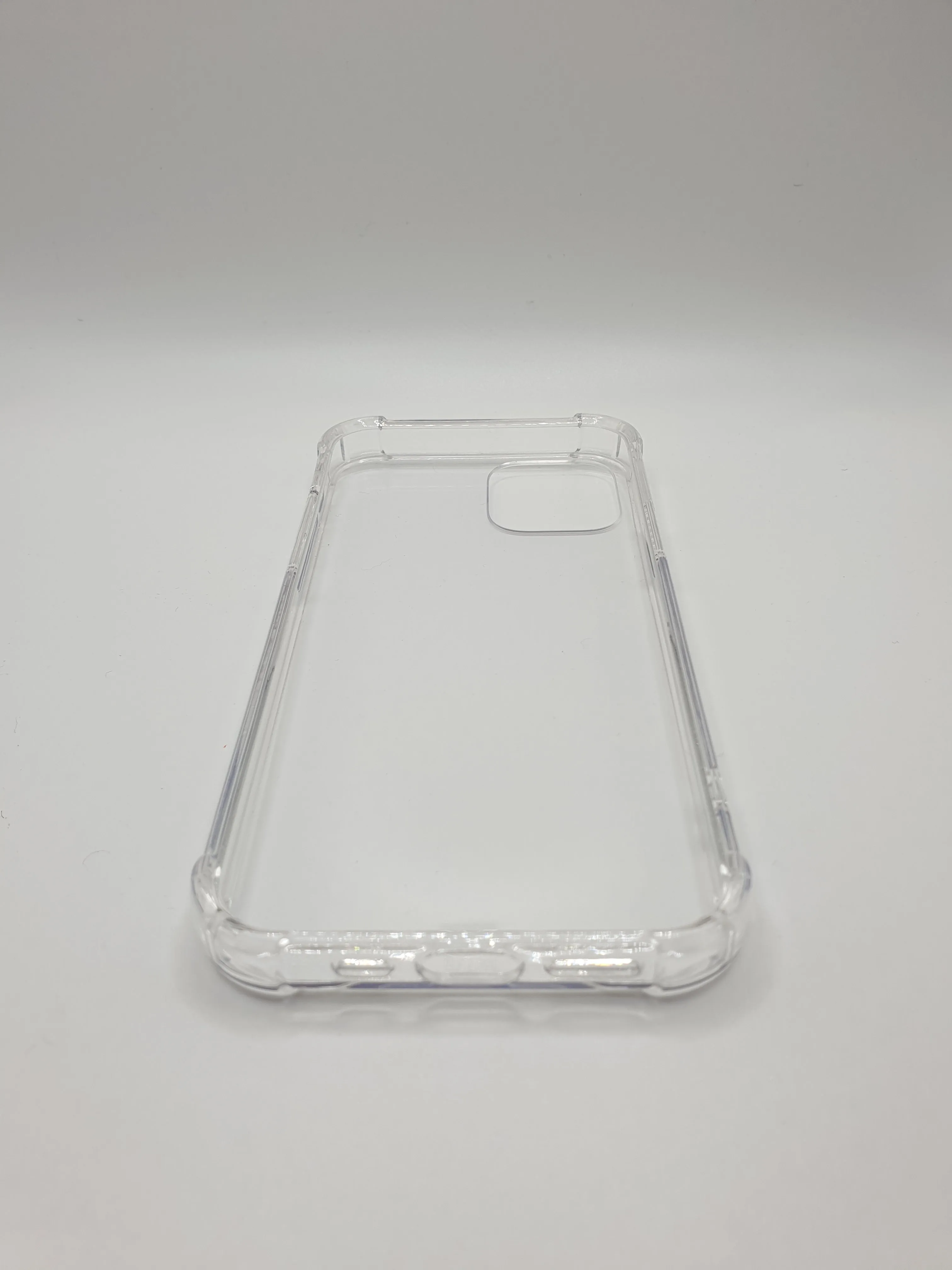 iPhone 12 Clear Gel TPU Anti Burst Case Protection Slim Lightweight Transparent 6.1