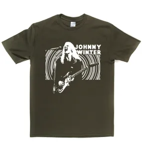 Johnny Winter Backlit T Shirt