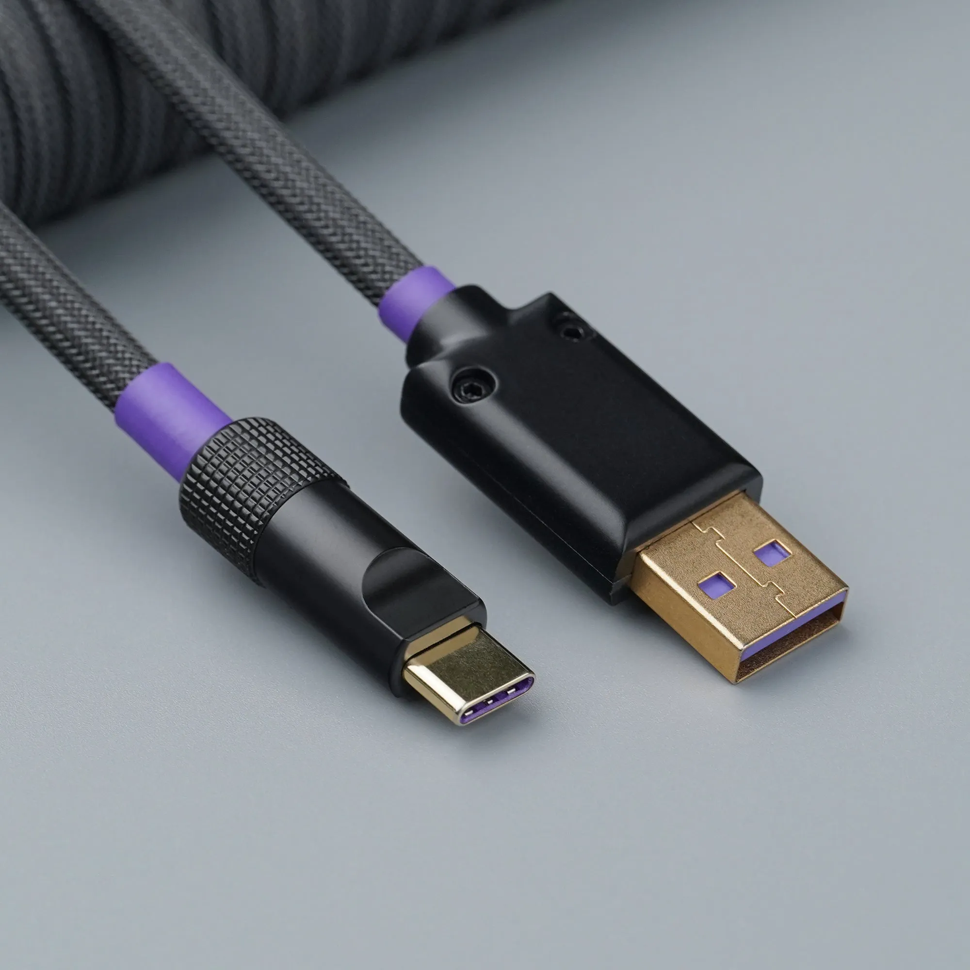 KBDfans Purpolch Handmade Custom Mechanical Keyboard USB-C Cable 2.0