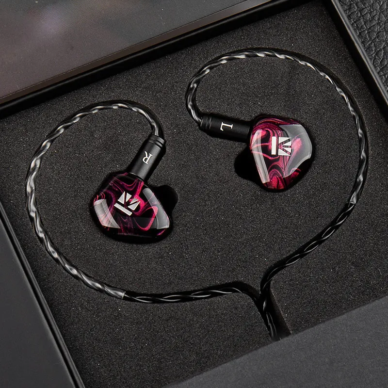 【KBEAR KB01】 Headphones 10MM Beryllium Diaphragm Dynamic Drivers Earphone Noise Cancelling Earbuds Sport In-ear Headset Monitor