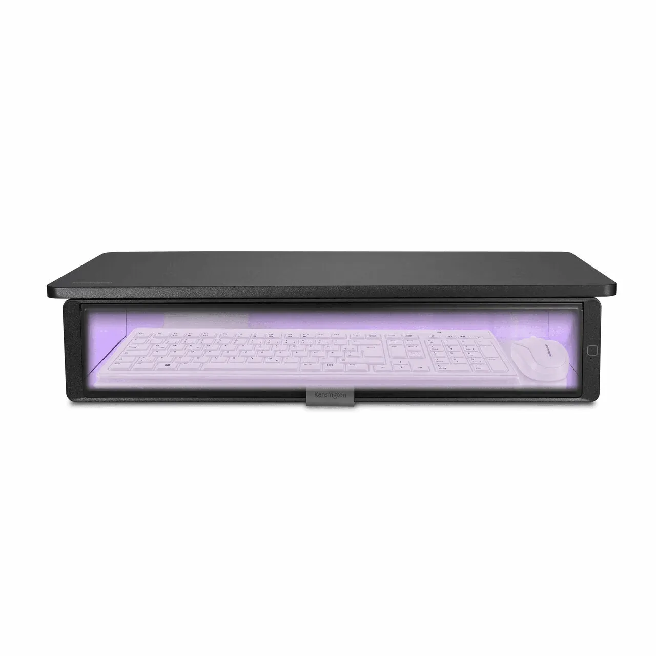 Kensington UVStand Computer Monitor Stand UV Light Disinfection Compartment