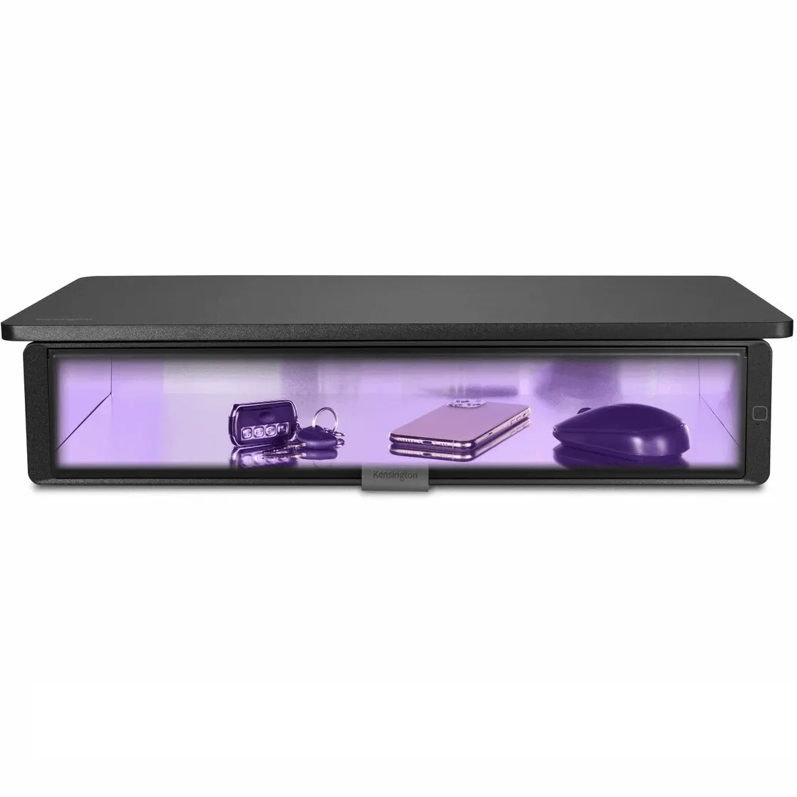 Kensington UVStand Computer Monitor Stand UV Light Disinfection Compartment