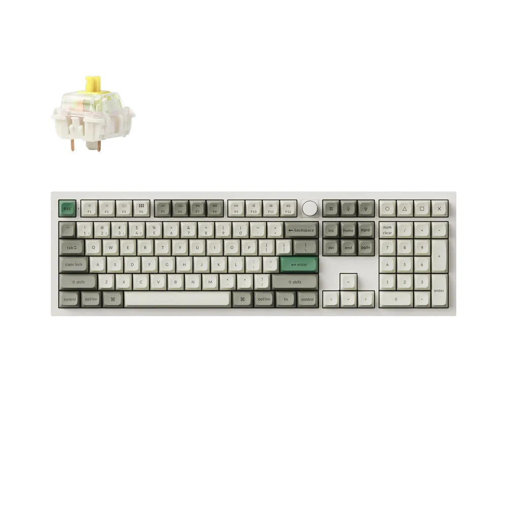 Keychron Q6 Max QMK/VIA Wireless Custom Mechanical Keyboard(US ANSI Layout)