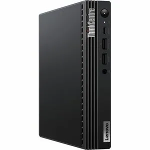 Lenovo ThinkCentre M70q Gen 3 11T300C0US Desktop Computer - Intel Core i5 12th Gen i5-12400T - 16 GB - 256 GB SSD - Tiny - Black