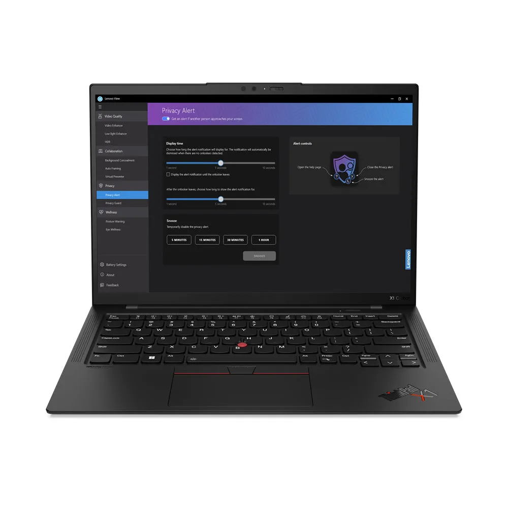 Lenovo ThinkPad X1 Carbon Gen 11 14" WUXGA Notebook, Intel i7-1365U, 1.80GHz, 32GB RAM, 512GB SSD, Win11P - 21HM002FUS