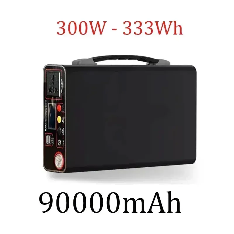 Lifepo4 220V Korean Style Power Bank 300W External Power Bank 90Ah Home Outdoor Camping Power Supply System Notebook Wholesale