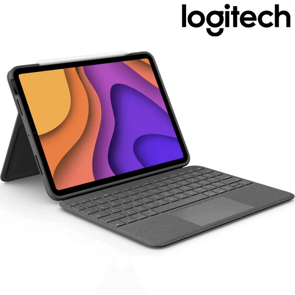 Logitech Folio Touch KeyBoard Trackpad Case Flip For iPad Air 5th/4th Generation 11" 10.9"