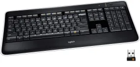 Logitech Keyboard K800 Wireless Illuminated Keyboard — Backlit Keyboard, Fast-Charging, Dropout-Free 2.4GHz Connection