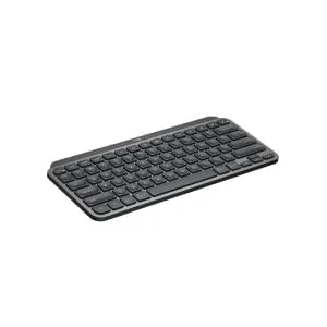 Logitech MX Keys Mini Keyboard - Wireless Connectivity - Bluetooth - 10 m - ChromeOS - Computer - PC, Mac - MX Keyswitch - Graphite