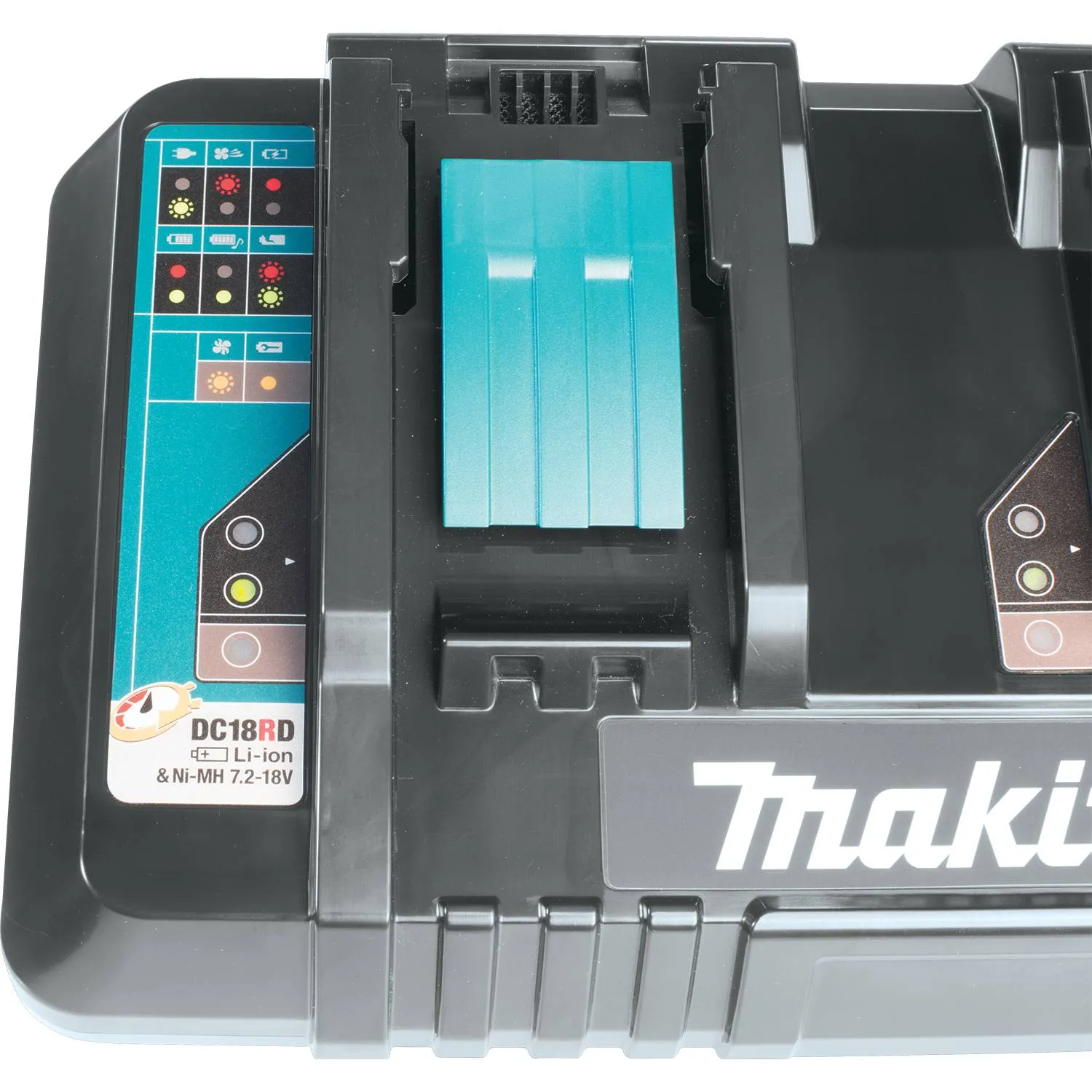 Makita 18V LXT® Lithium‑Ion Dual Port Rapid Charger | Model : M*196934-4 (DC18RD)